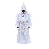 Medieval Monk Priest Christian Friar Missionary Cosplay Robe