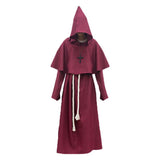 Medieval Monk Priest Christian Friar Missionary Cosplay Robe