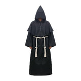 Medieval Monk Priest Christian Friar Missionary Cosplay Robe