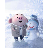 F&S Diamond Painting Store Pig And Snowman