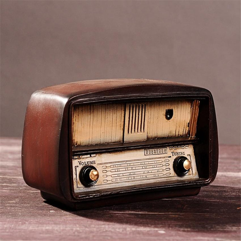 Vintage Radio Retro Craft for Home Decoration