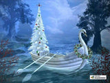 F&S Diamond Painting Kit Albino Christmas Tree