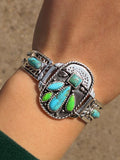 Blue&Green Turquoise Bracelet