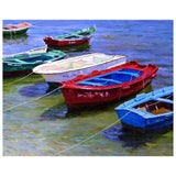 F&S Diamond Painting Store Boat on the Beach