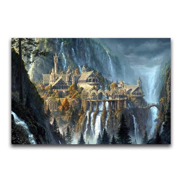 F&S Diamond Painting Store Fantasy Castle 3D Movie