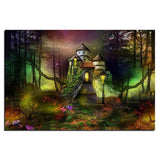 F&S Diamond Painting Store Castle in the Dark Forest