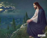 F&S Diamond Painting Kit Christ On The Mountain