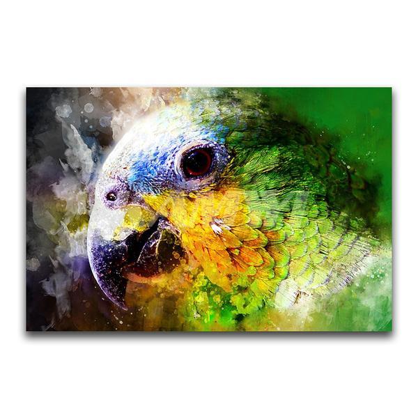 F&S Diamond Painting Store Colored Parrot