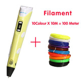 F&S 3D Printing Pen with Single Color Nib