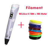 F&S 3D Printing Pen with Single Color Nib