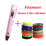 F&S 3D Printing Pen with Single Color Nib