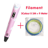 F&S 3D Printing Pen with Single Color Nib