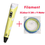 F&S 3D Printing Pen with Single Color Nib