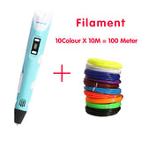 F&S 3D Printing Pen with Single Color Nib