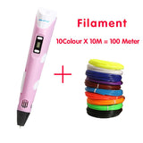 F&S 3D Printing Pen with Single Color Nib