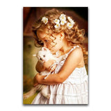 F&S Diamond Painting Store Girl with Kitten