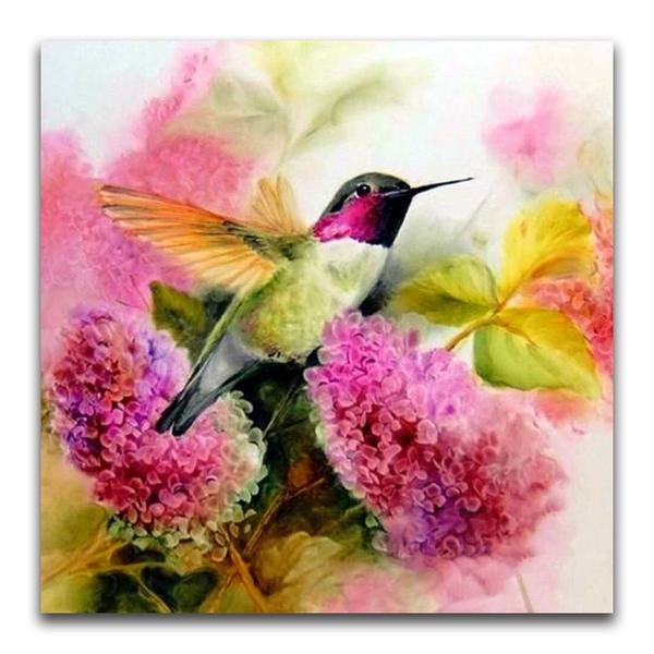 F&S Diamond Painting Store Humming Birds & Flowers