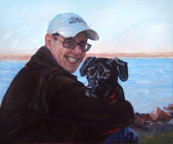 Personalized Oil Painting From Photos, handcraft art on Canvas-Show Case GDO102536-20