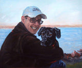 F&S Gift Store Sunset Adventures, custom Portrait Paintings in Oils by puci, 10x12"
