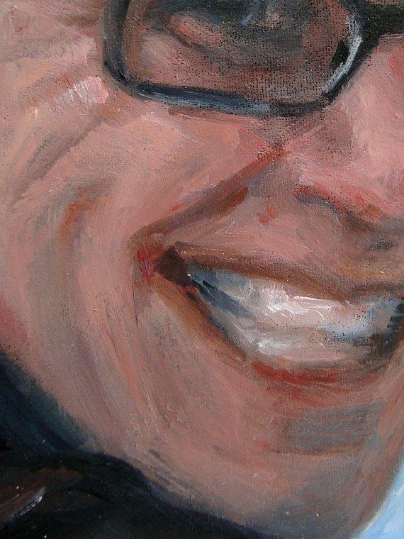 F&S Gift Store Sunset Adventures, custom Portrait Paintings in Oils by puci, 10x12"