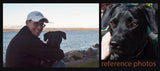 F&S Gift Store Sunset Adventures, custom Portrait Paintings in Oils by puci, 10x12"