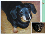 Personalized Oil Painting From Photos, handcraft art on Canvas-Show Case TOH101846-24