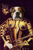 F&S Gift Store Knight - Custom Pet Portraits - Dog Portraits and Cat Portraits - Digital personalized pet portrait painting using your Photo
