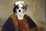 F&S Gift Store Rembrandt - Pet Portrait - Custom Renaissance Pet Dog/Cat Portraits - Digital personalized portrait painting using your Pet's Photo