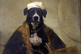 F&S Gift Store Rembrandt - Pet Portrait - Custom Renaissance Pet Dog/Cat Portraits - Digital personalized portrait painting using your Pet's Photo