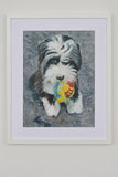 F&S Gift Store Custom Pet Portrait, Original Oil Painting, Dog Portrait, Art, Dog Lover