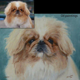 Personalized Oil Painting From Photos, handcraft art on Canvas-Show Case DHI102288-36