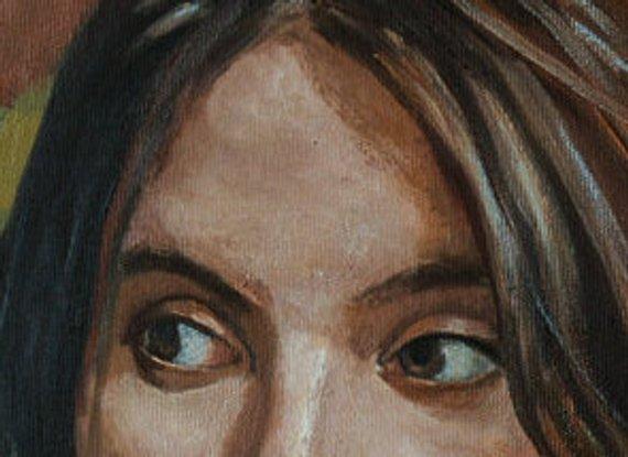 Personalized Oil Painting From Photos, handcraft art on Canvas-Show Case KGD100525-24