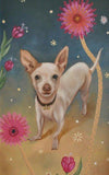 F&S Gift Store Pet portrait, Custom Pet Painting From your Photo, Oil Painting Portrait ON CANVAS 20x24 in