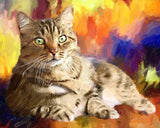 F&S Gift Store CUSTOM DOG ART,Custom dog portrait,Custom dog print,Painting,Oil,pet portrait Custom,Custom pet painting,Pet Portrait,Dog Pet Portrait,Pets