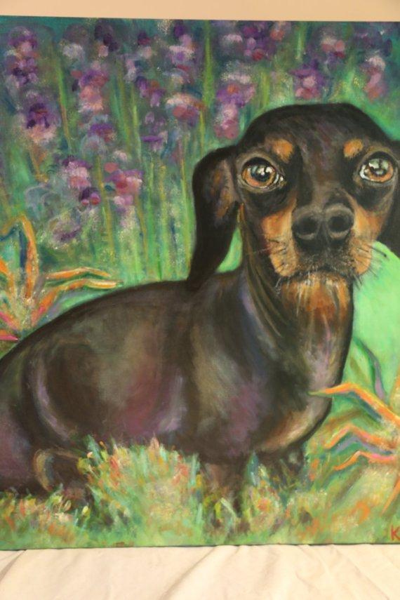 Personalized Oil Painting From Photos, handcraft art on Canvas-Show Case CHK101097-20