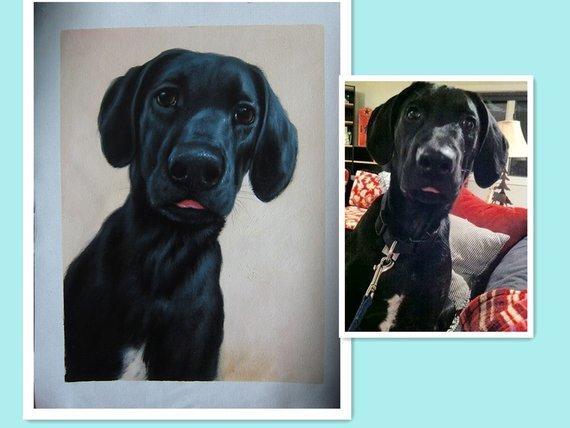 Personalized Oil Painting From Photos, handcraft art on Canvas-Show Case OAN101528-12