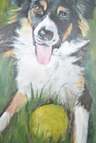 F&S Gift Store Custom Pet Portrait, Original Painting, Custom Portraits, 12x16 inches, Art, Dogs