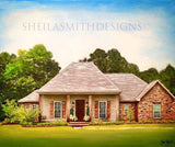 Personalized Oil Painting From Photos, handcraft art on Canvas-Show Case RDI100778-12