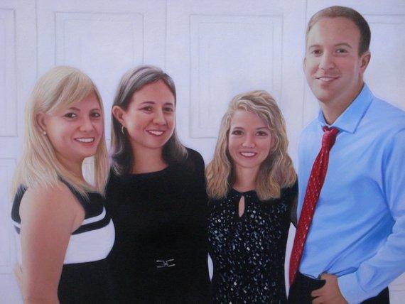 Personalized Oil Painting From Photos, handcraft art on Canvas-Show Case QTS101765-24
