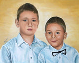 Personalized Oil Painting From Photos, handcraft art on Canvas-Show Case FAB100908-20