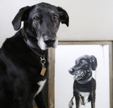 Personalized Oil Painting From Photos, handcraft art on Canvas-Show Case GIF101044-20