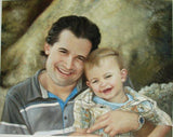 F&S Gift Store Children Custom Portrait-oil painting-custom portrait from photo-custom portrait painting-commission portrait-child portrait-Custom ETSY