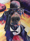 Personalized Oil Painting From Photos, handcraft art on Canvas-Show Case RRC100614-24