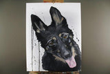 F&S Gift Store CUSTOM pet painting, custom dog portrait painting, custom pet portrait, pet painting, pet portrait from photograph,