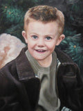 F&S Gift Store Custom portrait-custom oil painting-oil painting-custom child portrait-custom painting from photo-personalized portrait- oil portrait-ETSY