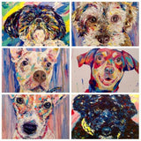 Personalized Oil Painting From Photos, handcraft art on Canvas-Show Case LFS101693-24