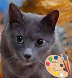 Personalized Oil Painting From Photos, handcraft art on Canvas-Show Case NJG101737-12