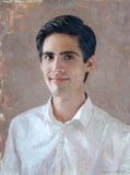 F&S Gift Store Custom portrait commission from photo, 12 x 16 inches, head and shoulders oil painting