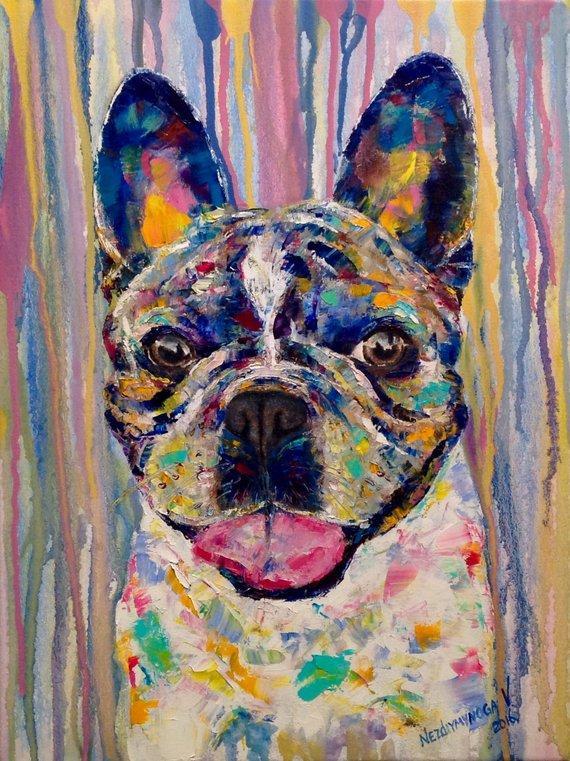 Personalized Oil Painting From Photos, handcraft art on Canvas-Show Case INK101921-48
