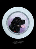 F&S Gift Store Custom pet portrait. dog portrait, cat portrait, oil, acrylic on canvas, porcelain plates, animals by Lana Arkhi